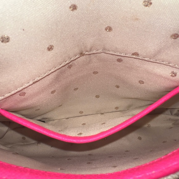 Kate Spade New York Multicolor Tweed Lightweight Flap Crossbody Cloth Purse - Picture 9 of 12